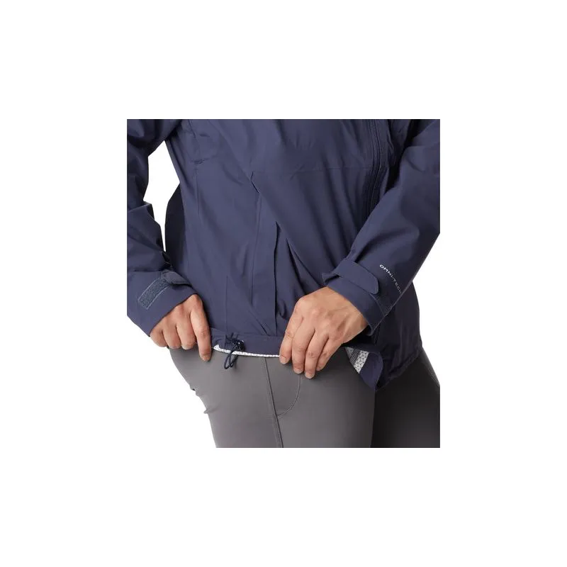 CHAQUETA IMPERMEABLE COLUMBIA OMNITECH™ AMPLIDRY™ SHELL (NOCTURNAL) MUJER