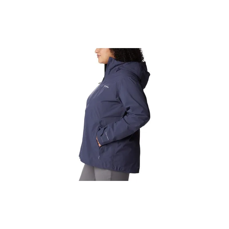 CHAQUETA IMPERMEABLE COLUMBIA OMNITECH™ AMPLIDRY™ SHELL (NOCTURNAL) MUJER