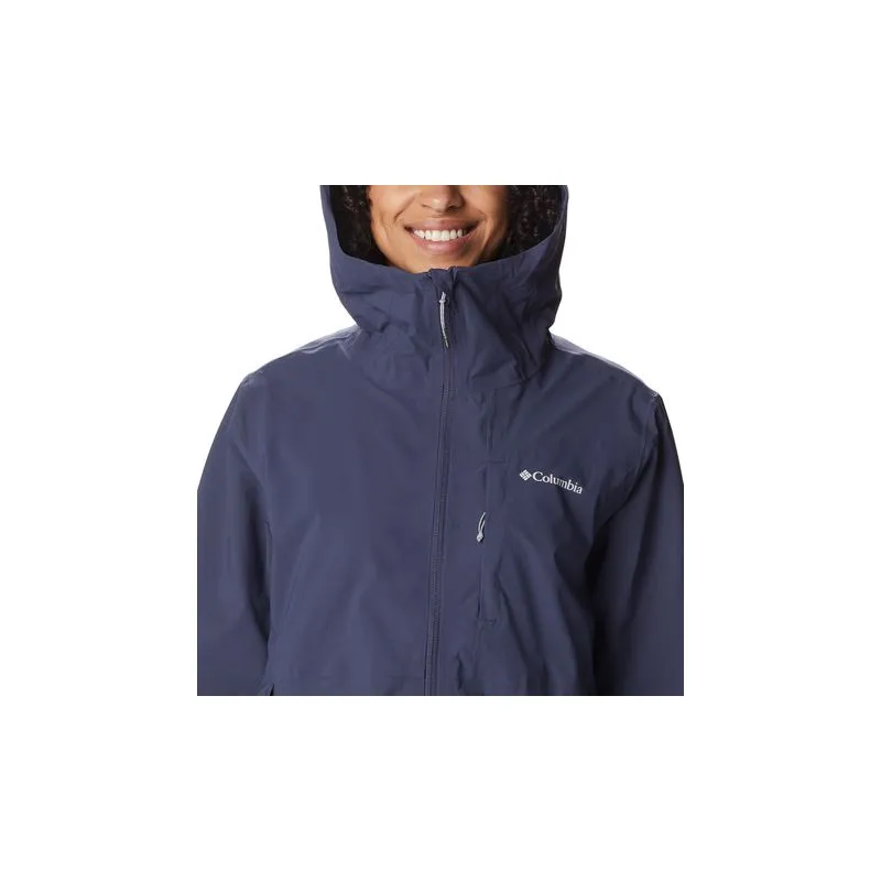 CHAQUETA IMPERMEABLE COLUMBIA OMNITECH™ AMPLIDRY™ SHELL (NOCTURNAL) MUJER