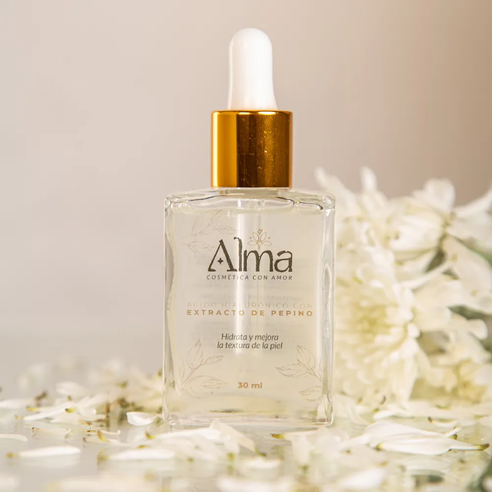 CIDO HIALURóNICO CON EXTRACTO DE PEPINO  ALMA COSMETICS