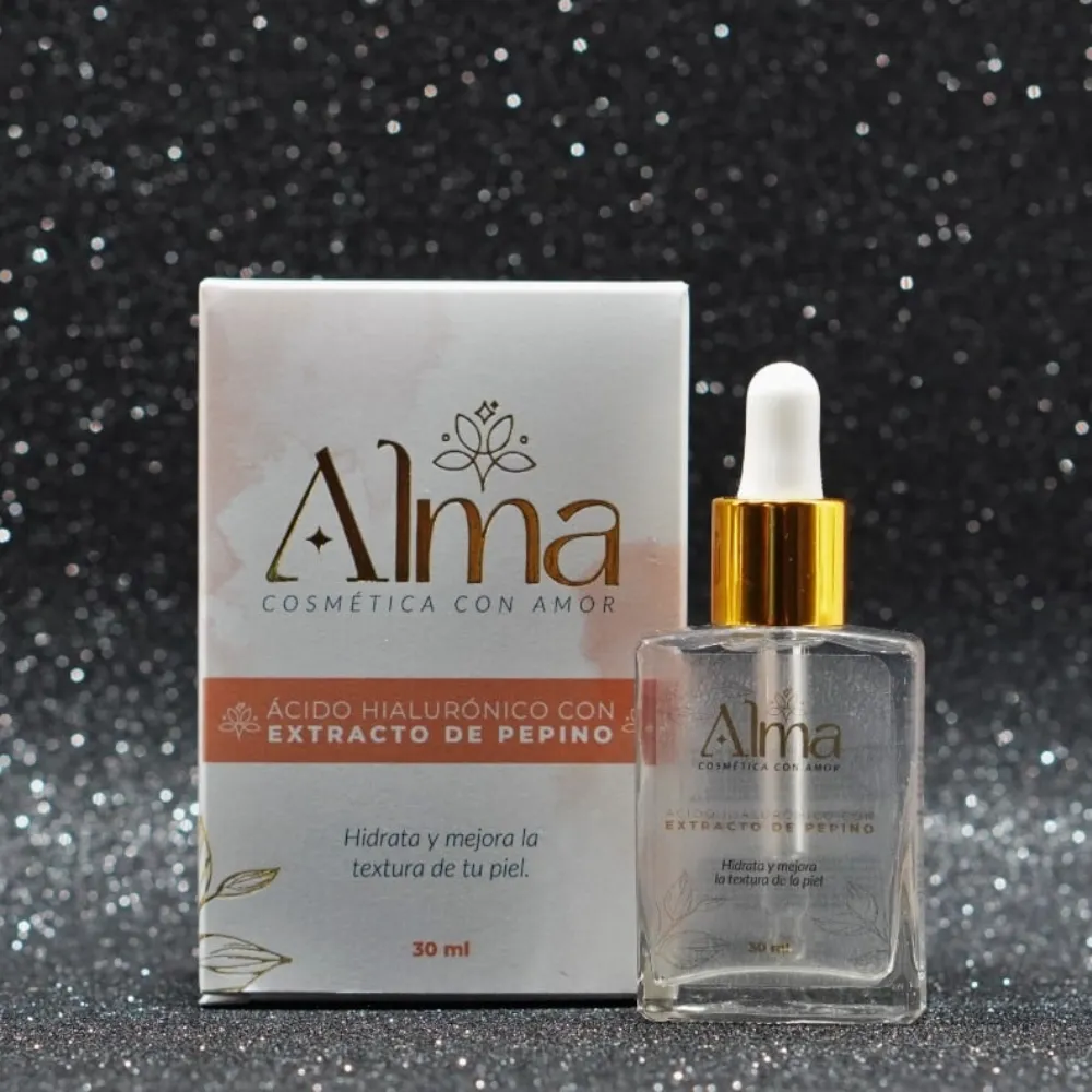 CIDO HIALURóNICO CON EXTRACTO DE PEPINO  ALMA COSMETICS