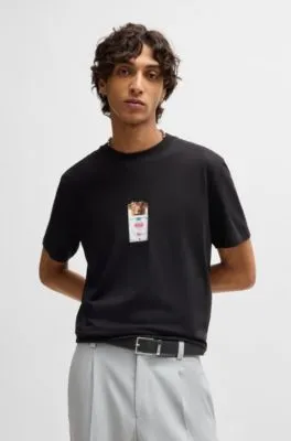 Cinturón reversible de piel italiana con hebilla con logo