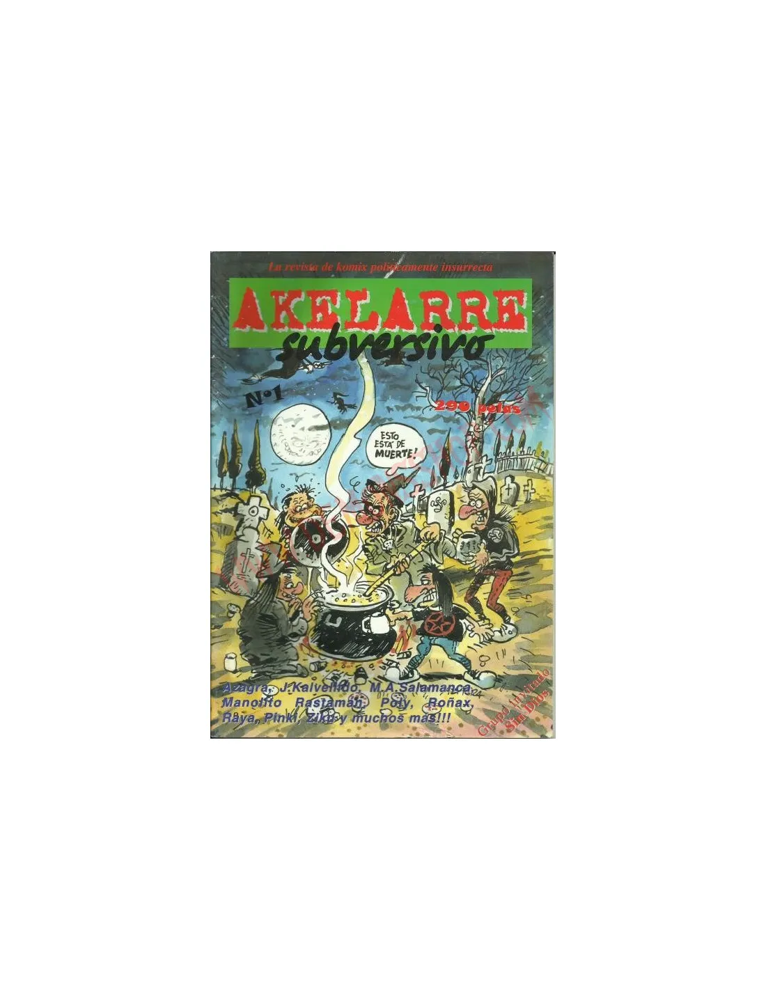 Comic Akelarre subversivo VOL 1