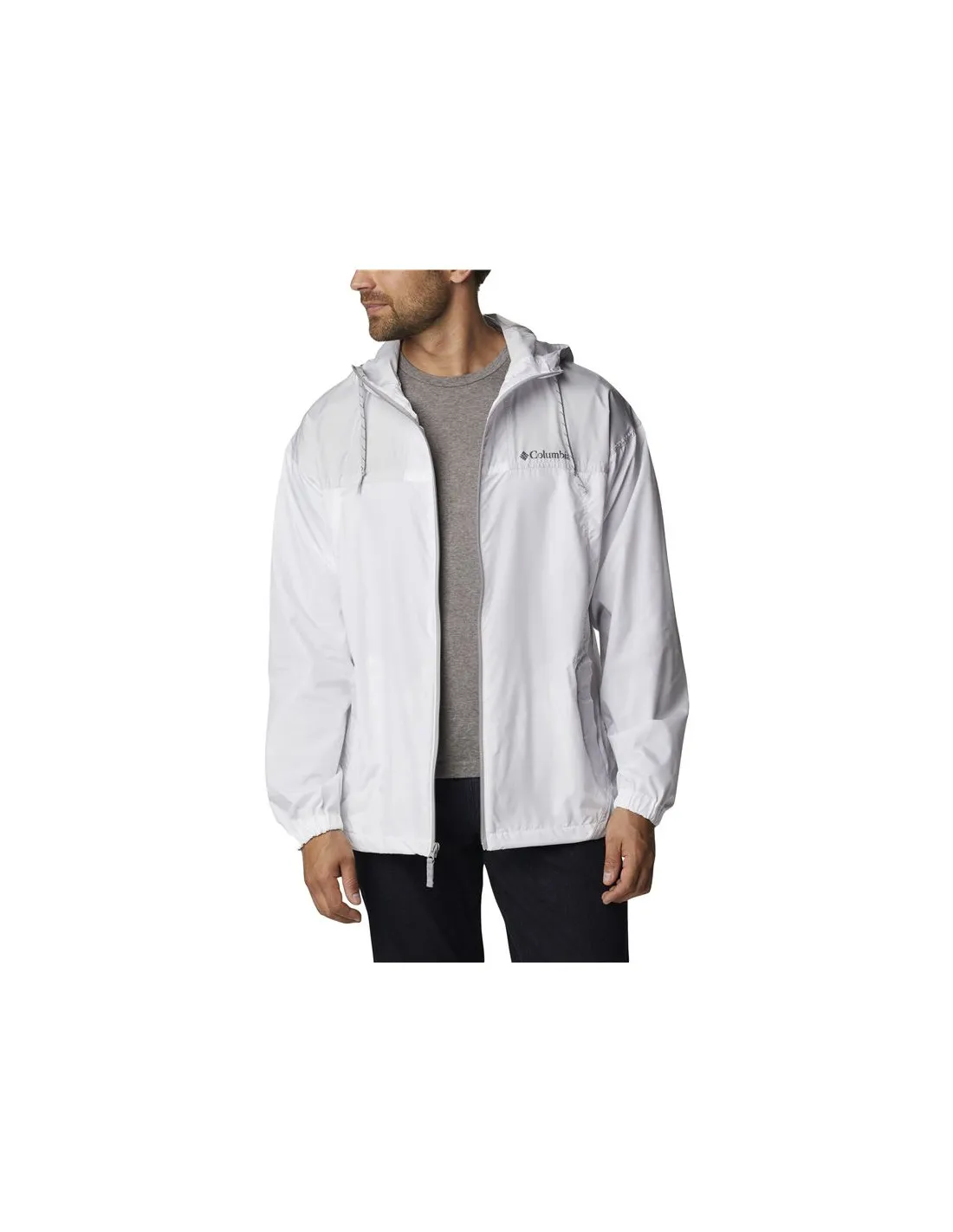 Cortavientos Columbia Flash Challenger™ Windbreaker Hombre White