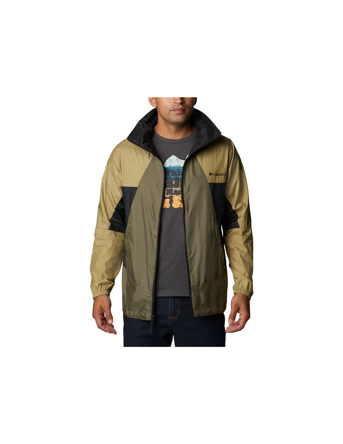 Cortavientos Columbia Point Park™ Windbreaker Hombre Green
