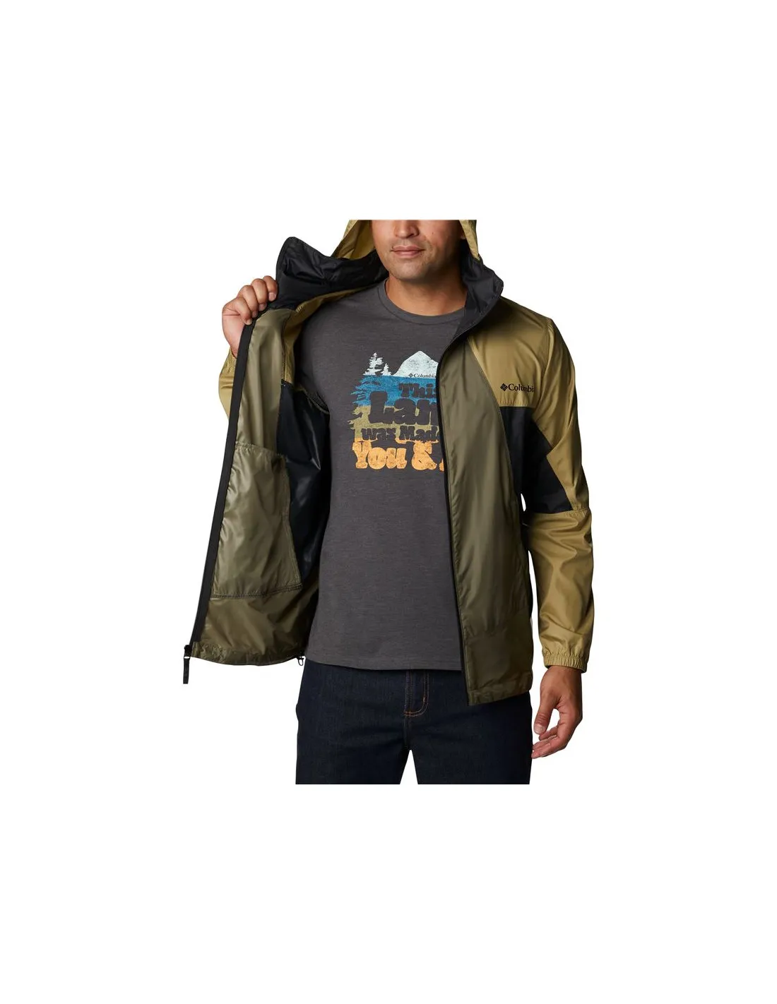 Cortavientos Columbia Point Park™ Windbreaker Hombre Green