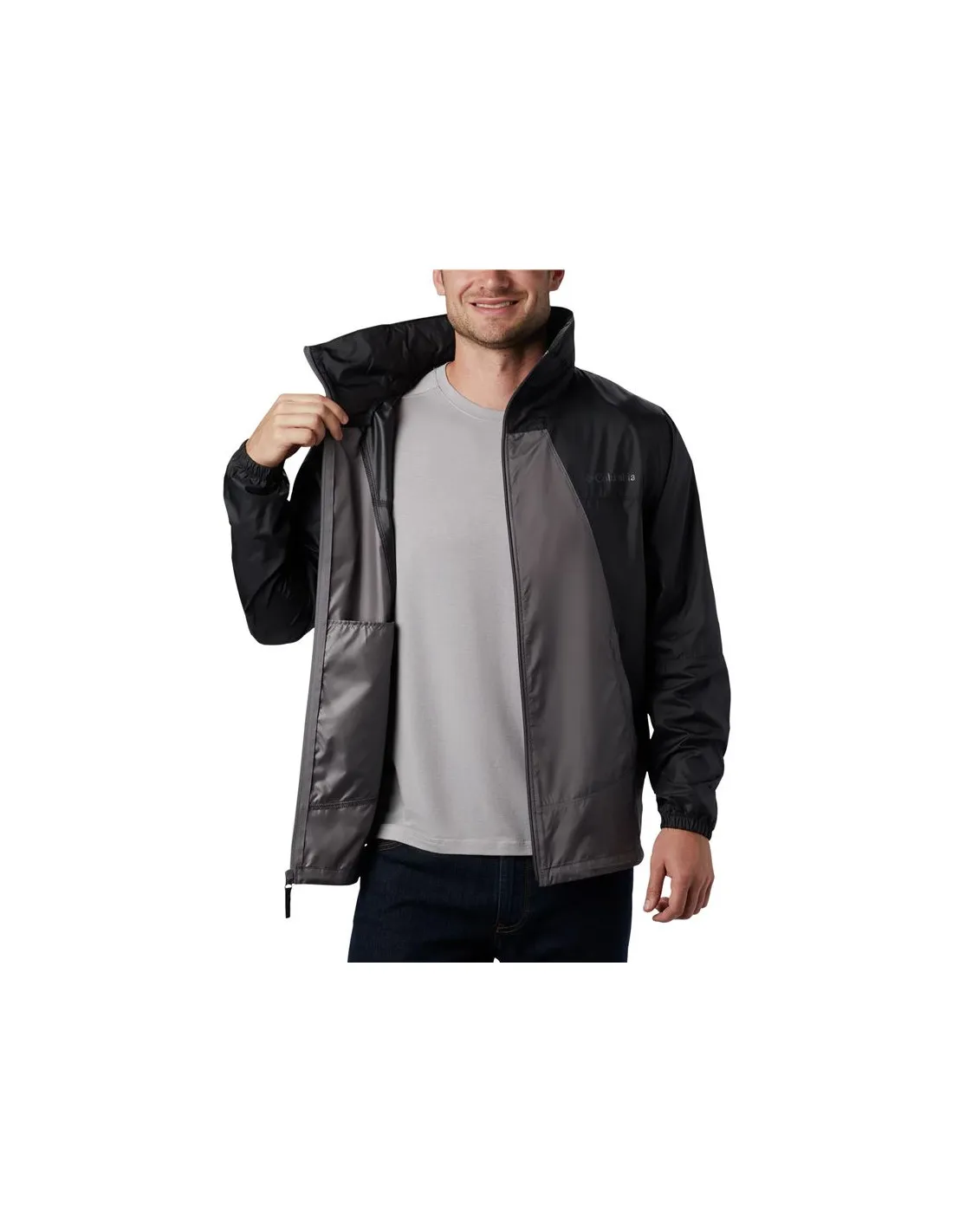 Cortavientos Columbia Point Park™ Windbreaker Hombre Grey
