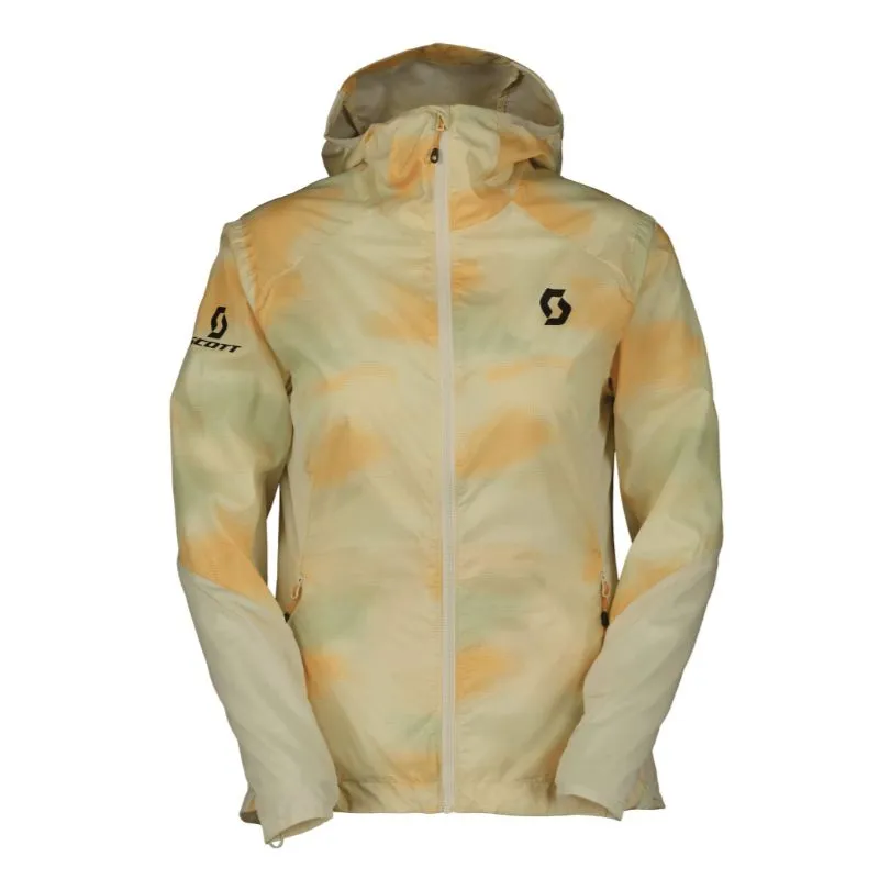 Cortavientos de mujer Scott Explorair Light WB (amarillo suave/naranja melón)