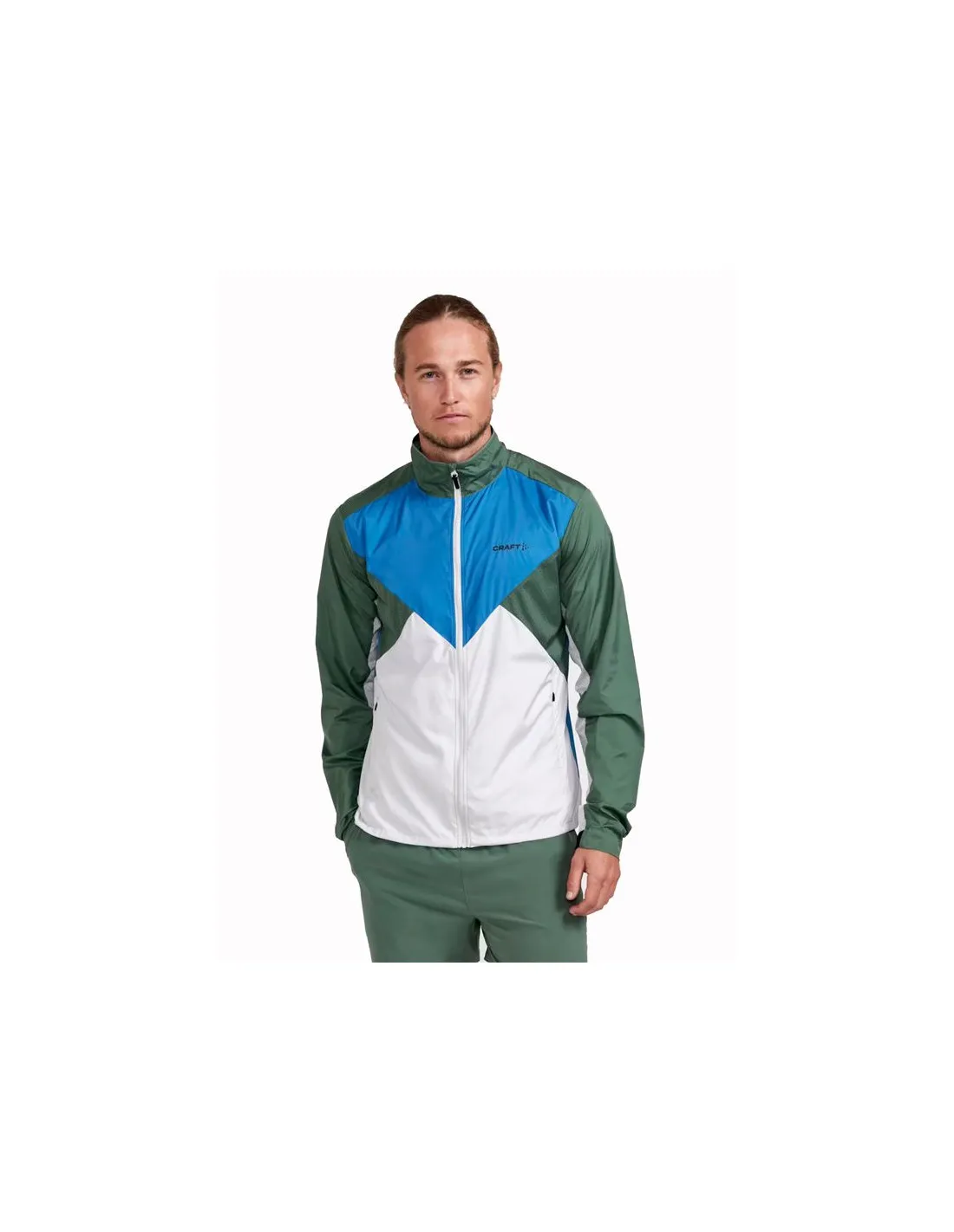 Cortavientos de Running Craft Adv Essence Wind Hombre Moss