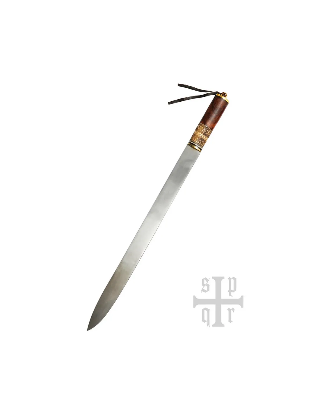 Cuchillo Scramasax vikingo Six Birka largo