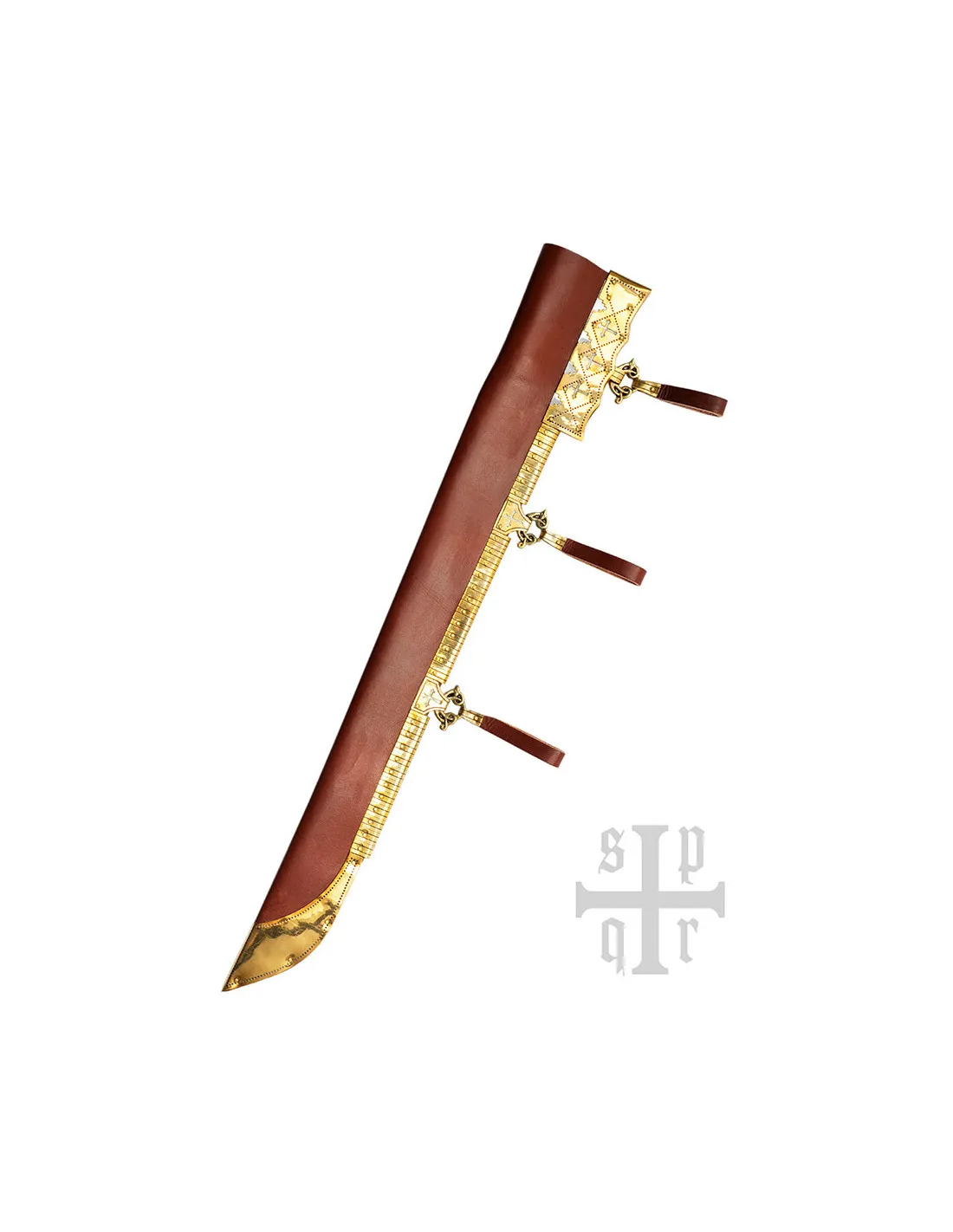 Cuchillo Scramasax vikingo Six Birka largo