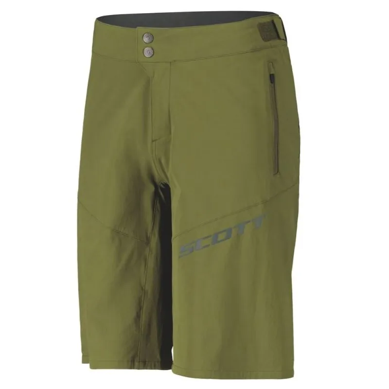 Culotte MTB hombre Scott Endurance (verde abeto)