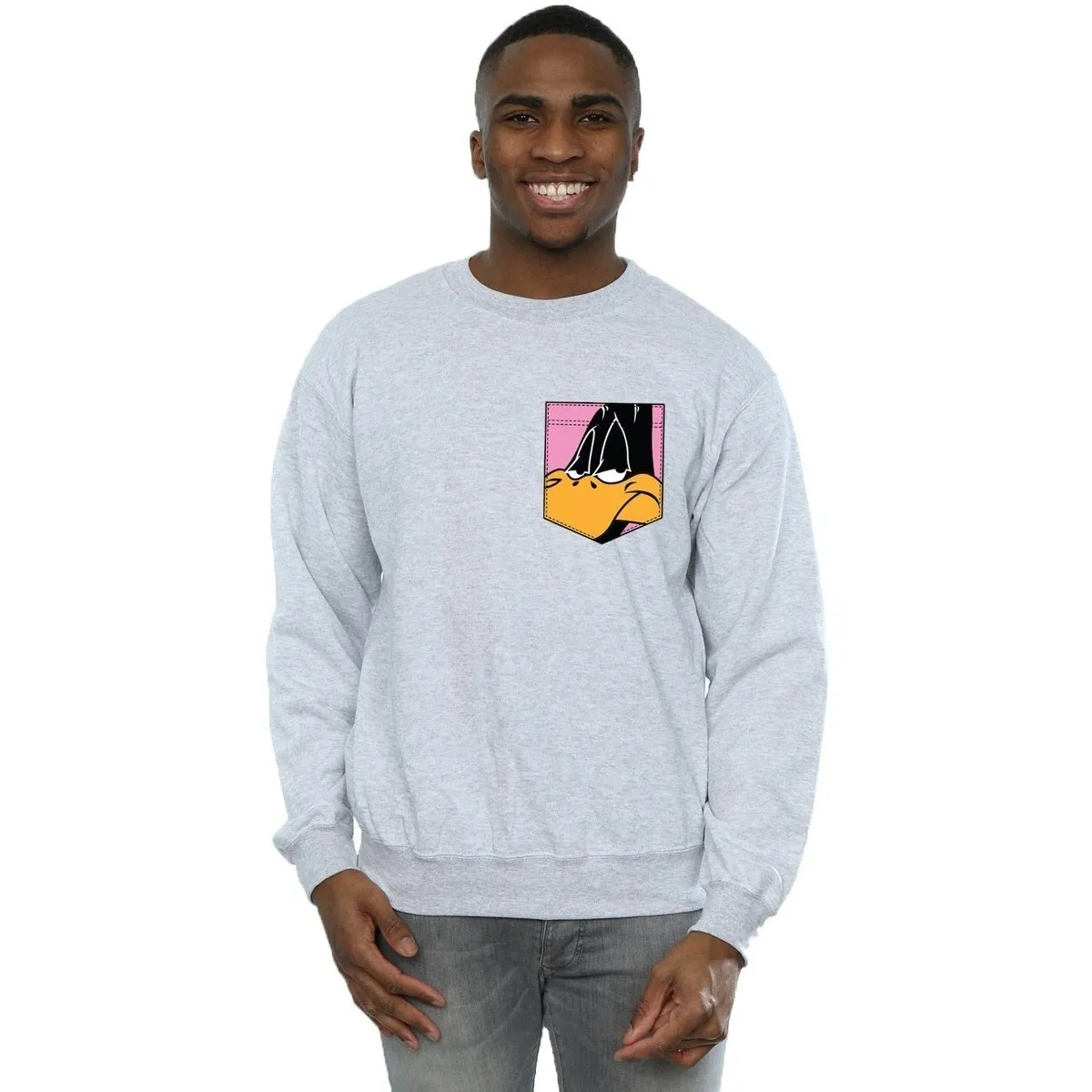 Daffy Duck Face Faux Pocket
