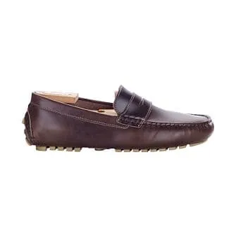 DARK BROWN MEN'S DRIVING MOCCASSINS  FERGUSON