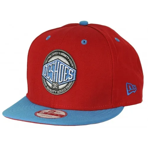 DC Pop Shuvit New Era 9Fifty Atheltic Red