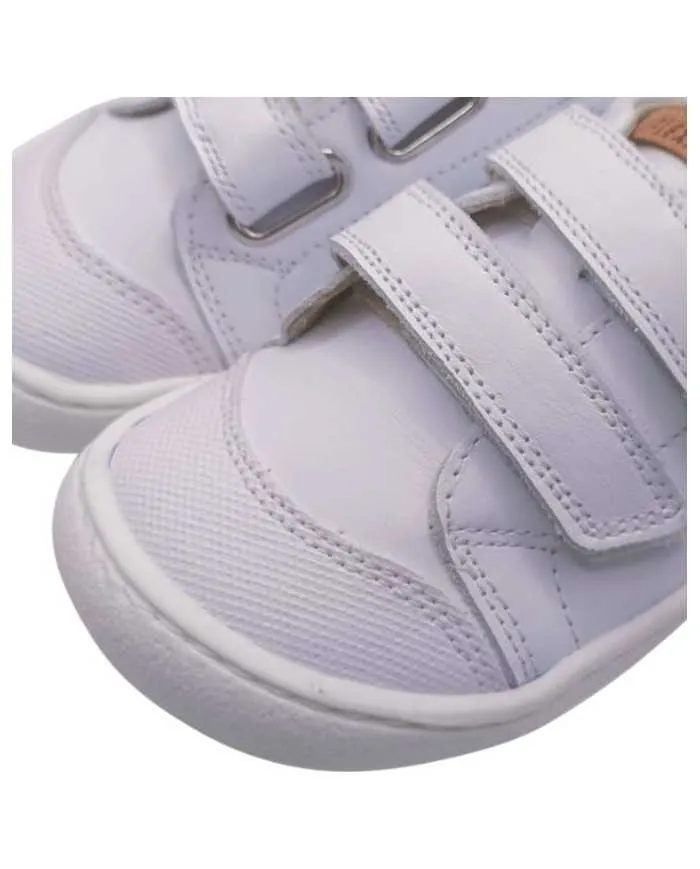 Deportiva Flexinens de Piel blanca con refuerzo