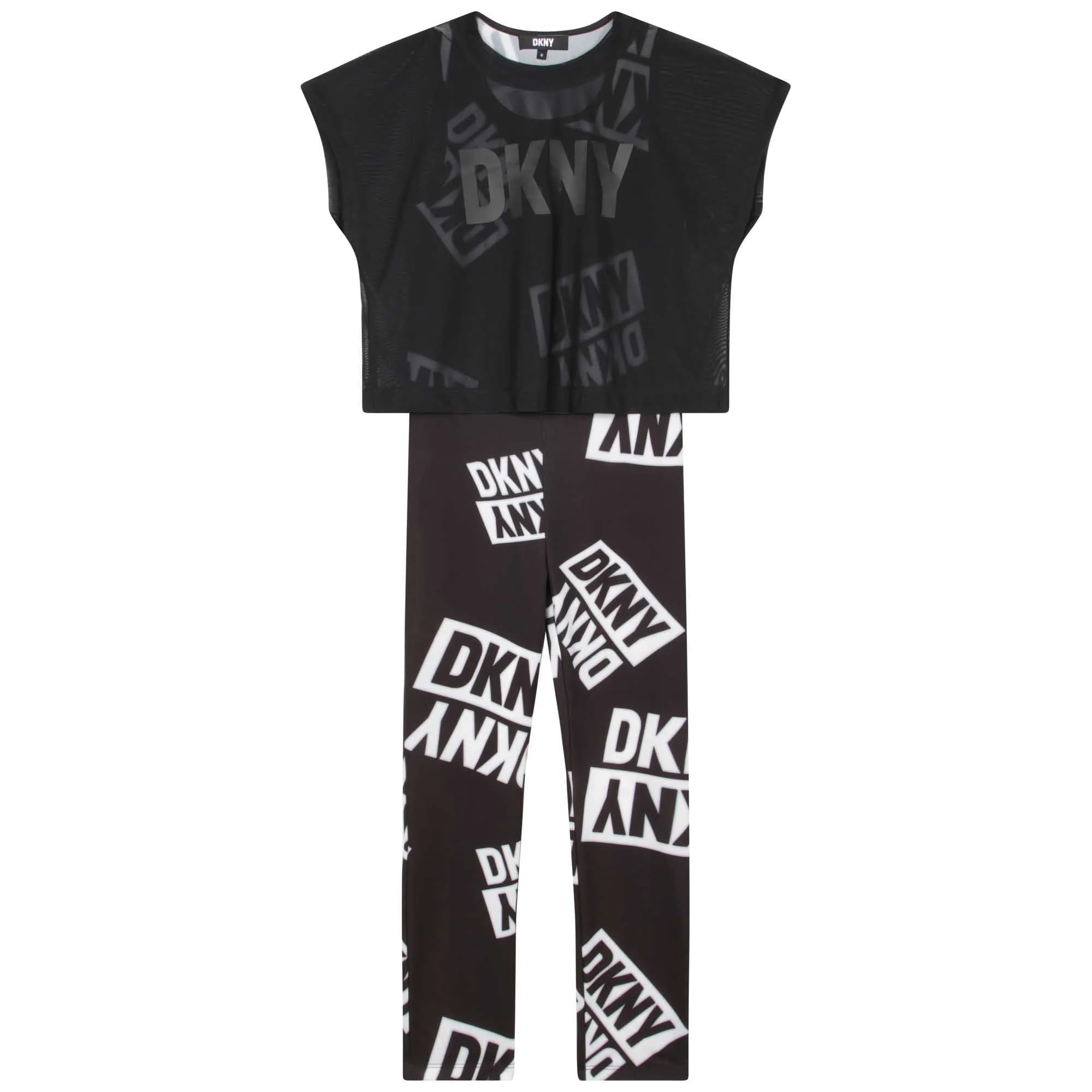DKNY Conjunto de mono y camiseta