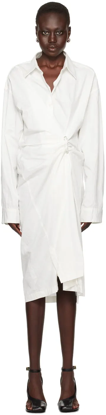 Dries Van Noten Draped Midi Dress
