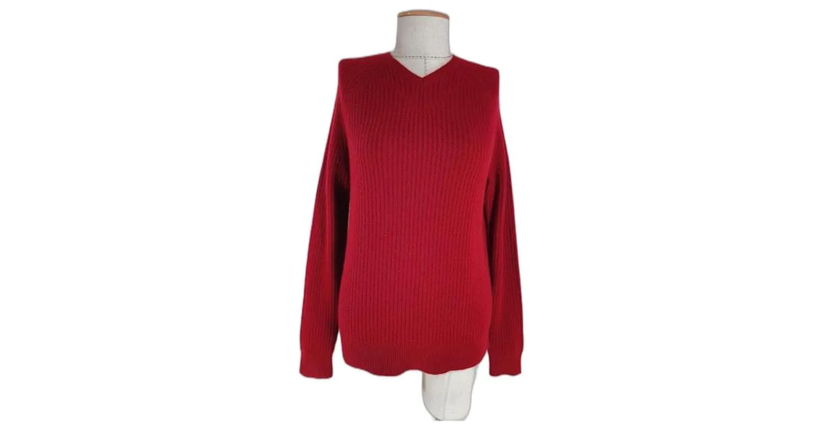 Eric Bompard Prendas de punto Roja 