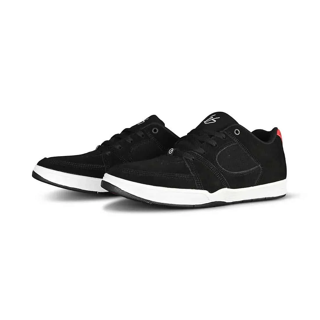 ES ACCEL SLIM X SWIFT 1.5 SKATE SHOES  BLACK/WHITE/RED