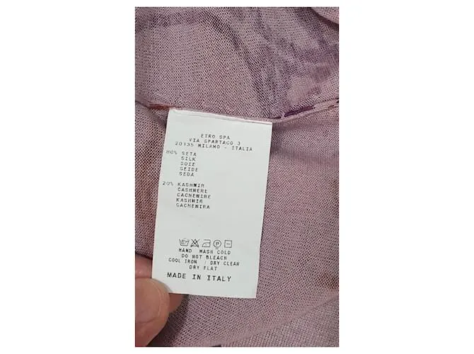 Etro Prendas de punto Púrpura 