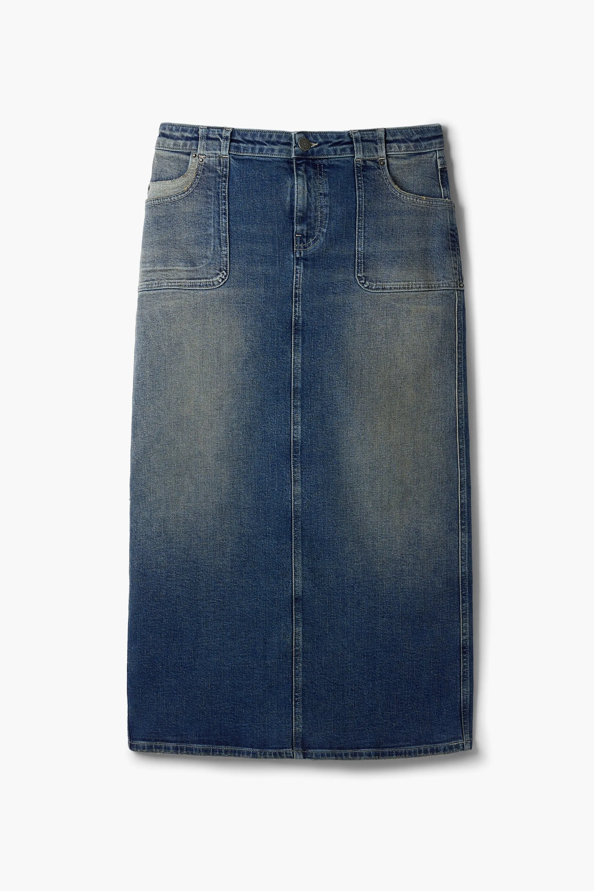 Faldilla midi texana