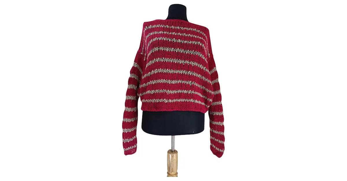 Free People Prendas de punto Roja 