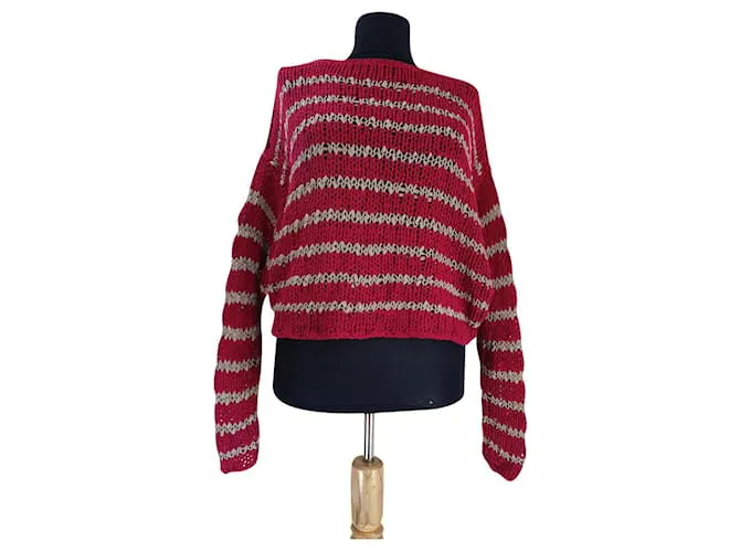 Free People Prendas de punto Roja 