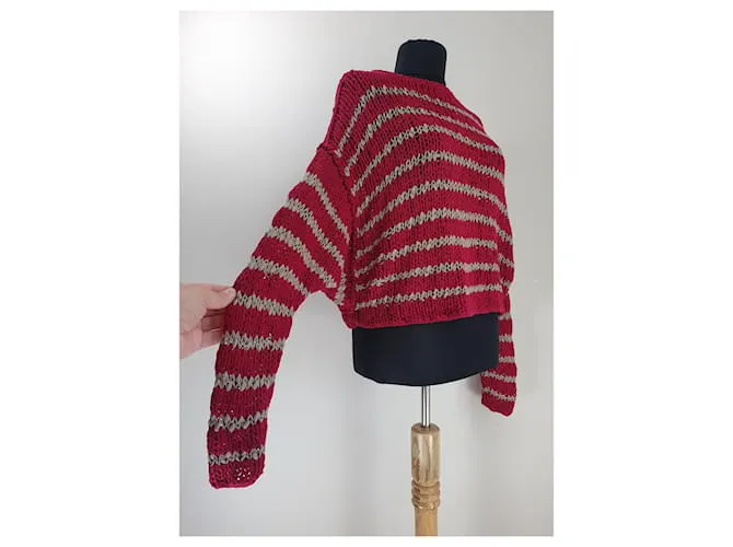 Free People Prendas de punto Roja 