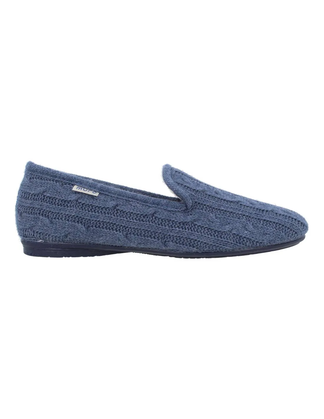 GARRIDO MURO  ZAPATILLAS DE CASA CERRADA LANA MARINO
