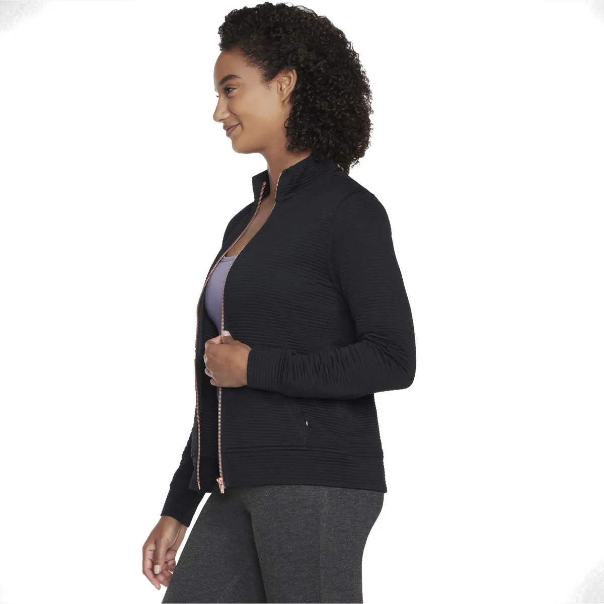 Go Walk Everywhere Full Zip Hoodless