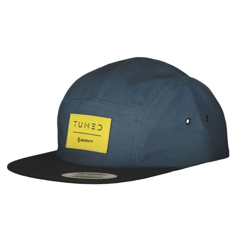 Gorra Scott Gorra Tuned 5 paneles (verde aruba/negro)
