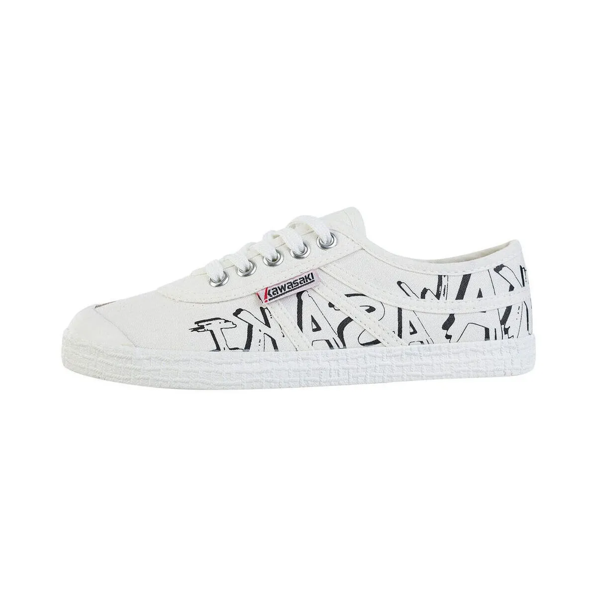 GRAFFITI CANVAS SHOE K202416ES 1002 WHITE