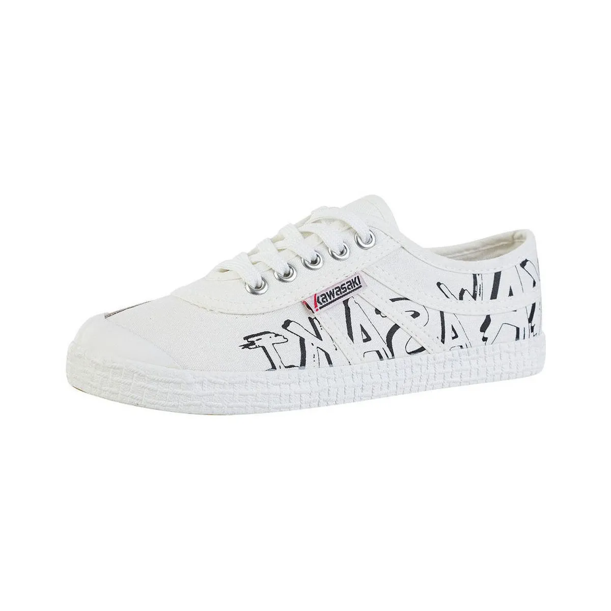 GRAFFITI CANVAS SHOE K202416ES 1002 WHITE