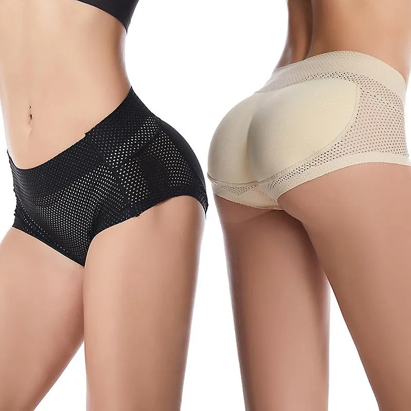 HIPLIFTING WOMEN\'S BUTTOCKS PANTIES WITH INSERT PADS BREATHABLE MESH FOR WOMEN GIRL DAILY UTILITY
