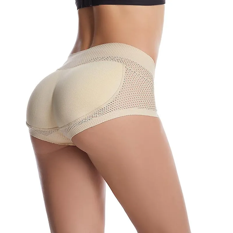 HIPLIFTING WOMEN\'S BUTTOCKS PANTIES WITH INSERT PADS BREATHABLE MESH FOR WOMEN GIRL DAILY UTILITY