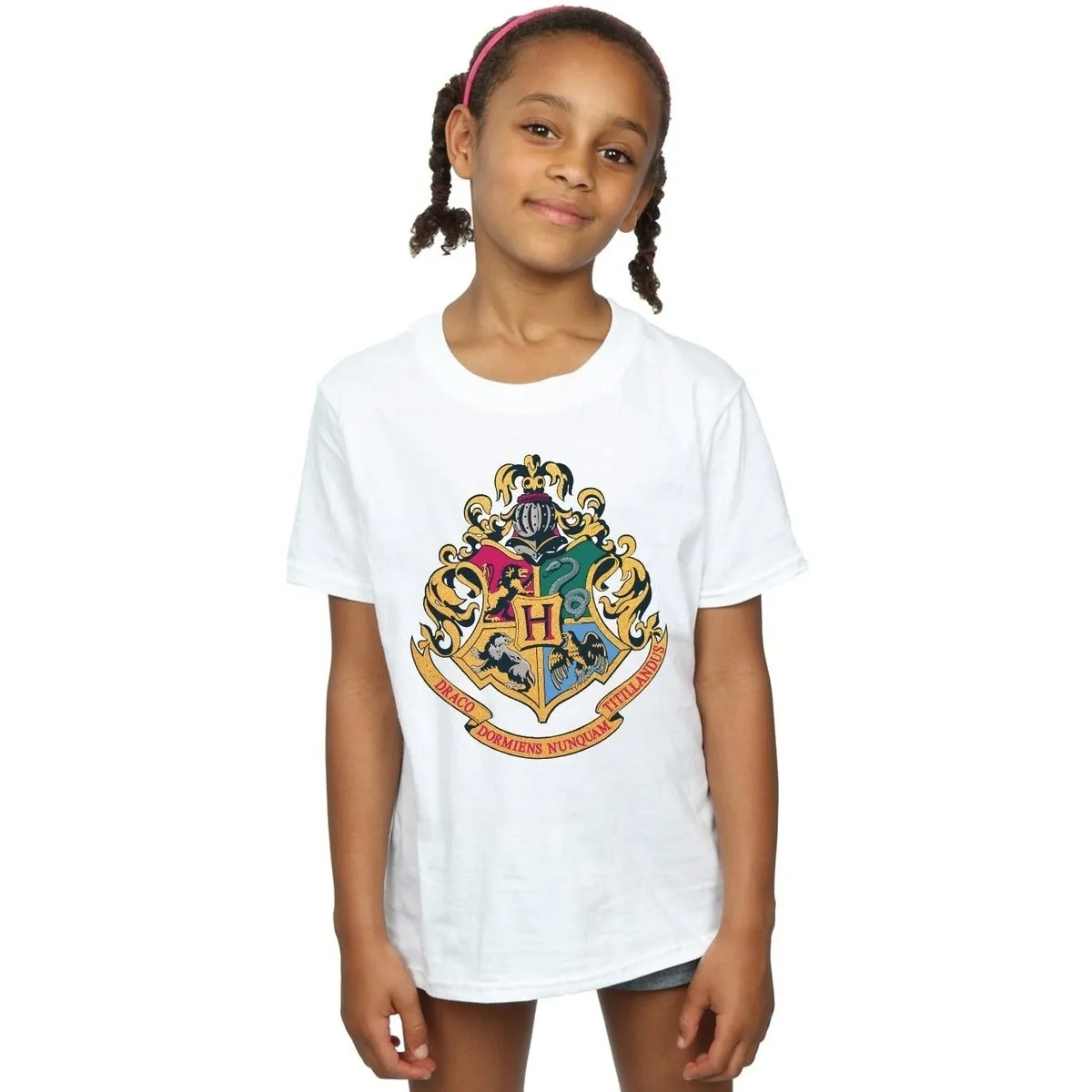 Hogwarts Crest Gold Ink