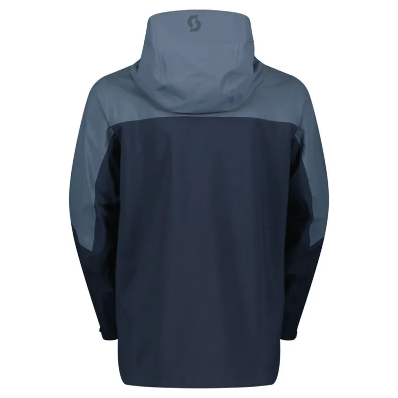 Hombres Scott Chaqueta Explorair DryoSpun 3L (azul metálico/azul oscuro) chaqueta esquí de travesía