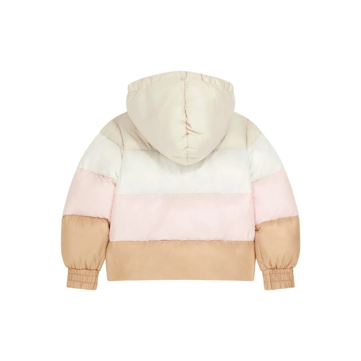 HOODED LS PADDED PUFFER W ZIP