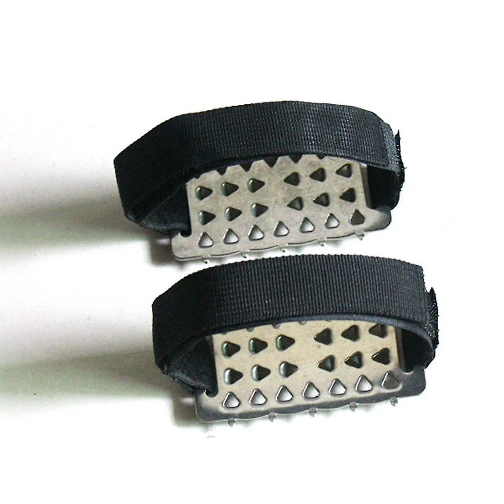 Ice Gripper Ice Climbing Spikes Grips 26 Teeth Cover Anti Camping Shoes Climbing Crampon Cleats Slip