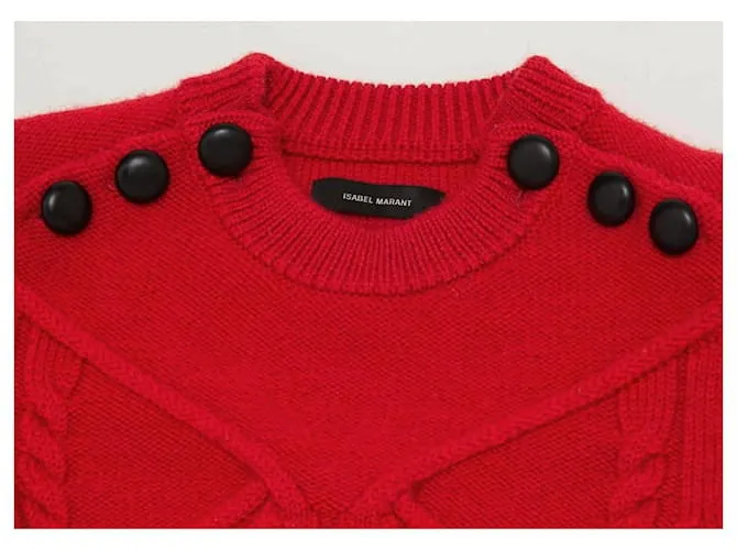 Isabel Marant Prendas de punto Roja 
