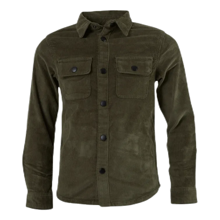 Jack & Jones Alfred Corduroy Shirt Akm Jr Green