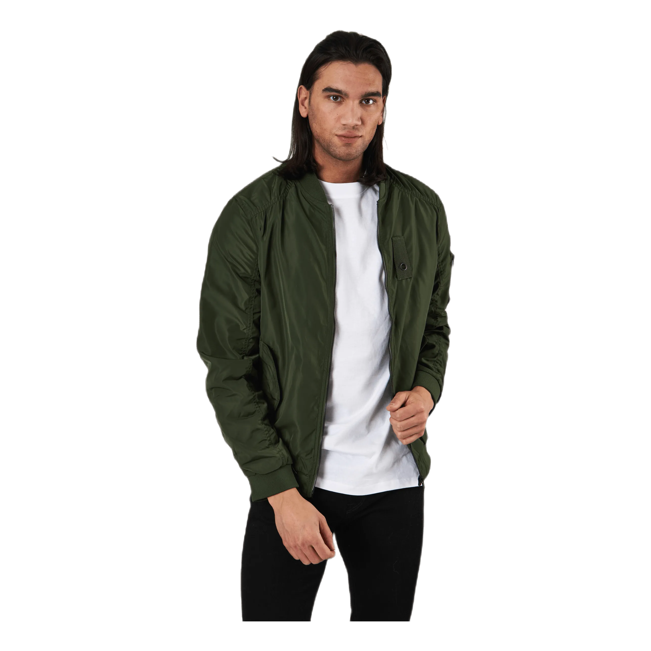 Jack & Jones Jaxson Bomber Rifle Green