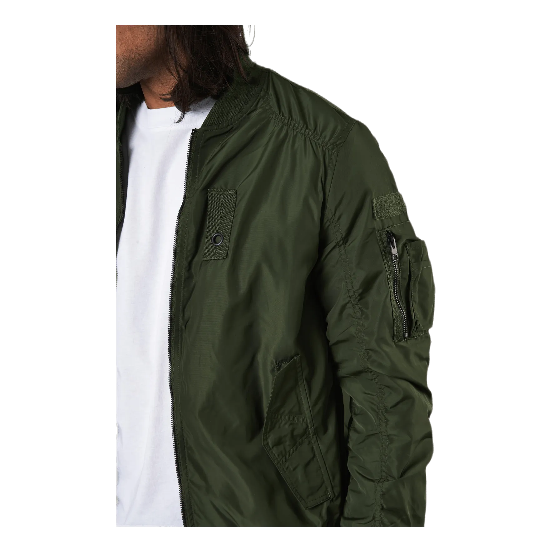 Jack & Jones Jaxson Bomber Rifle Green