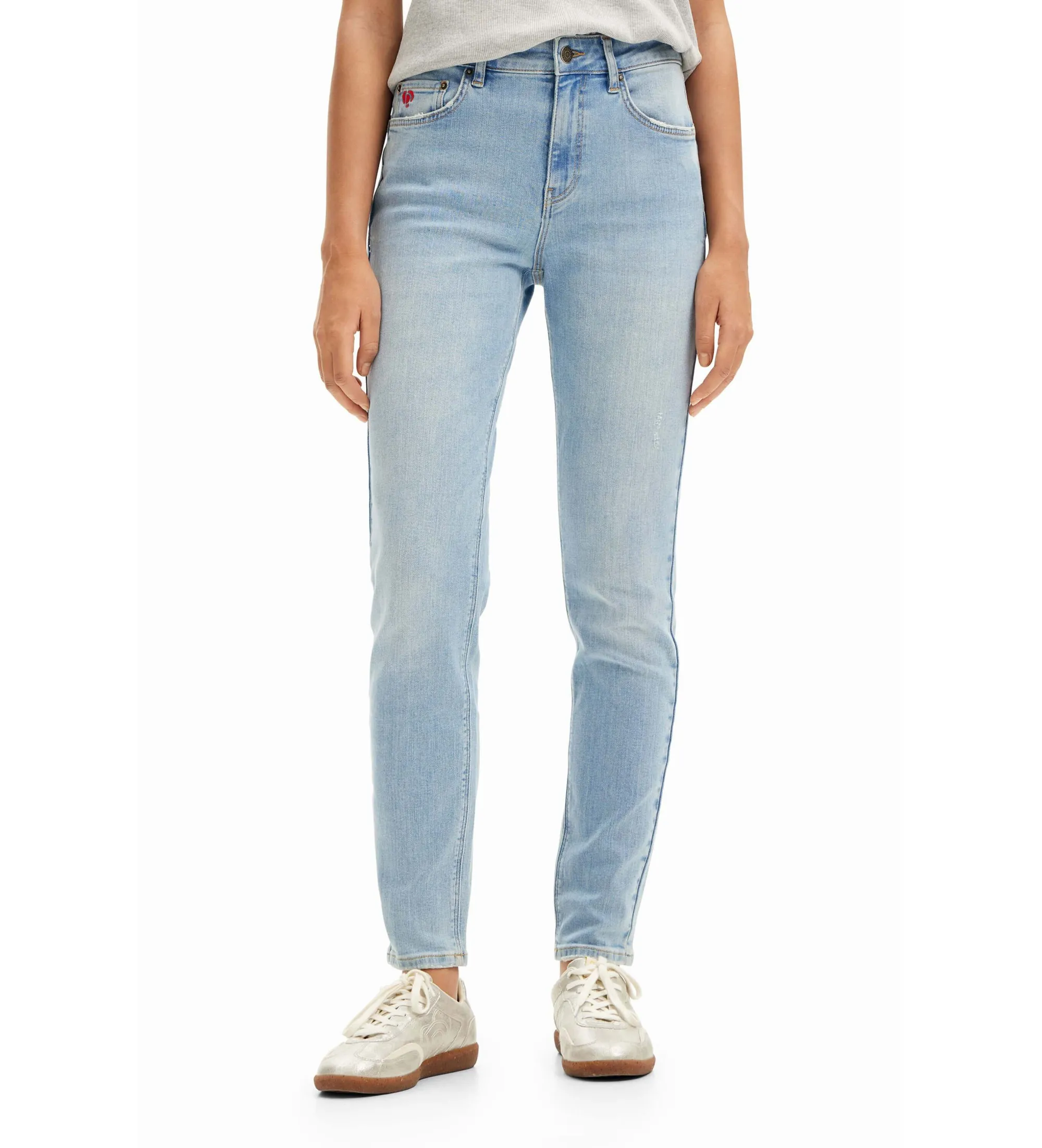 JEANS SLIM PUSHUP AZUL