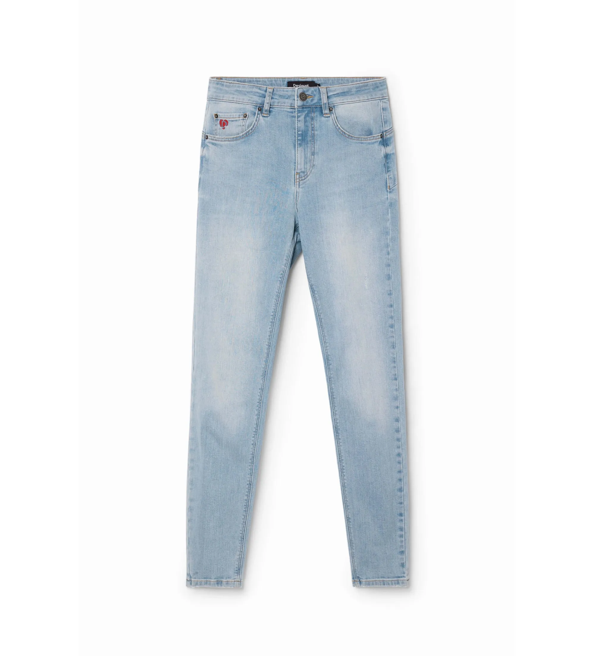 JEANS SLIM PUSHUP AZUL