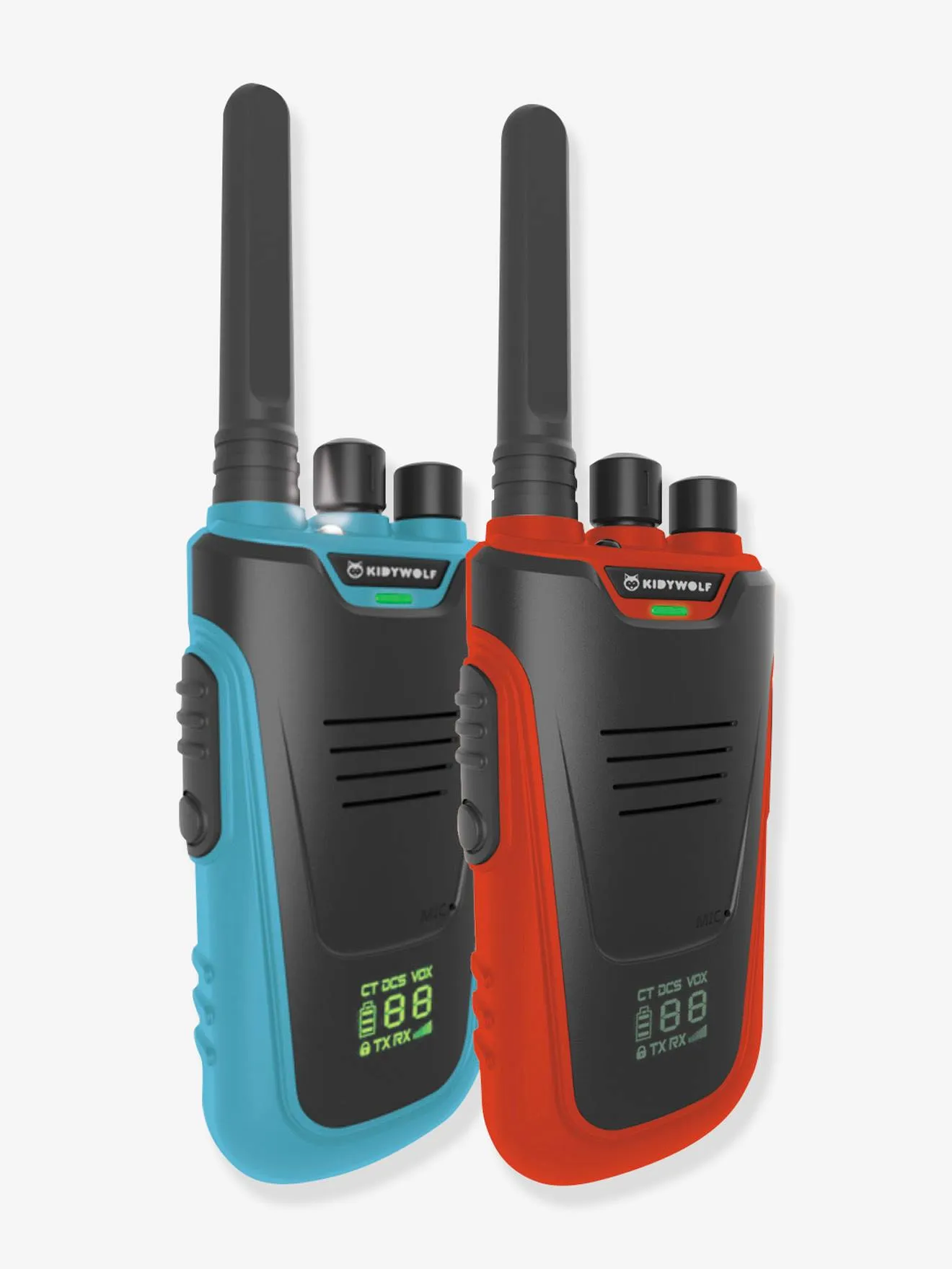 KIDYTALK  WALKIE?TALKIE RECARGABLE  KIDYWOLF