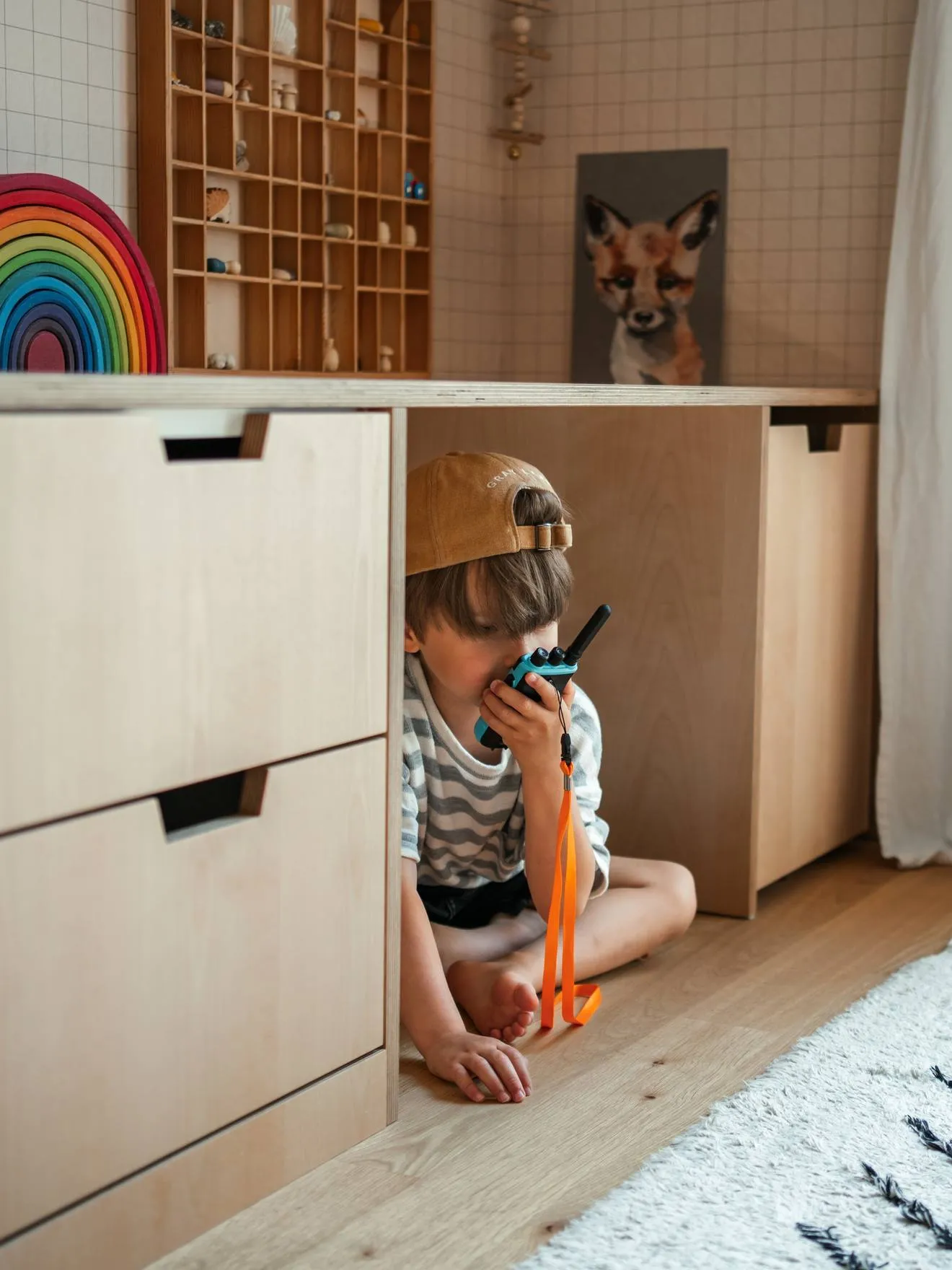 KIDYTALK  WALKIE?TALKIE RECARGABLE  KIDYWOLF