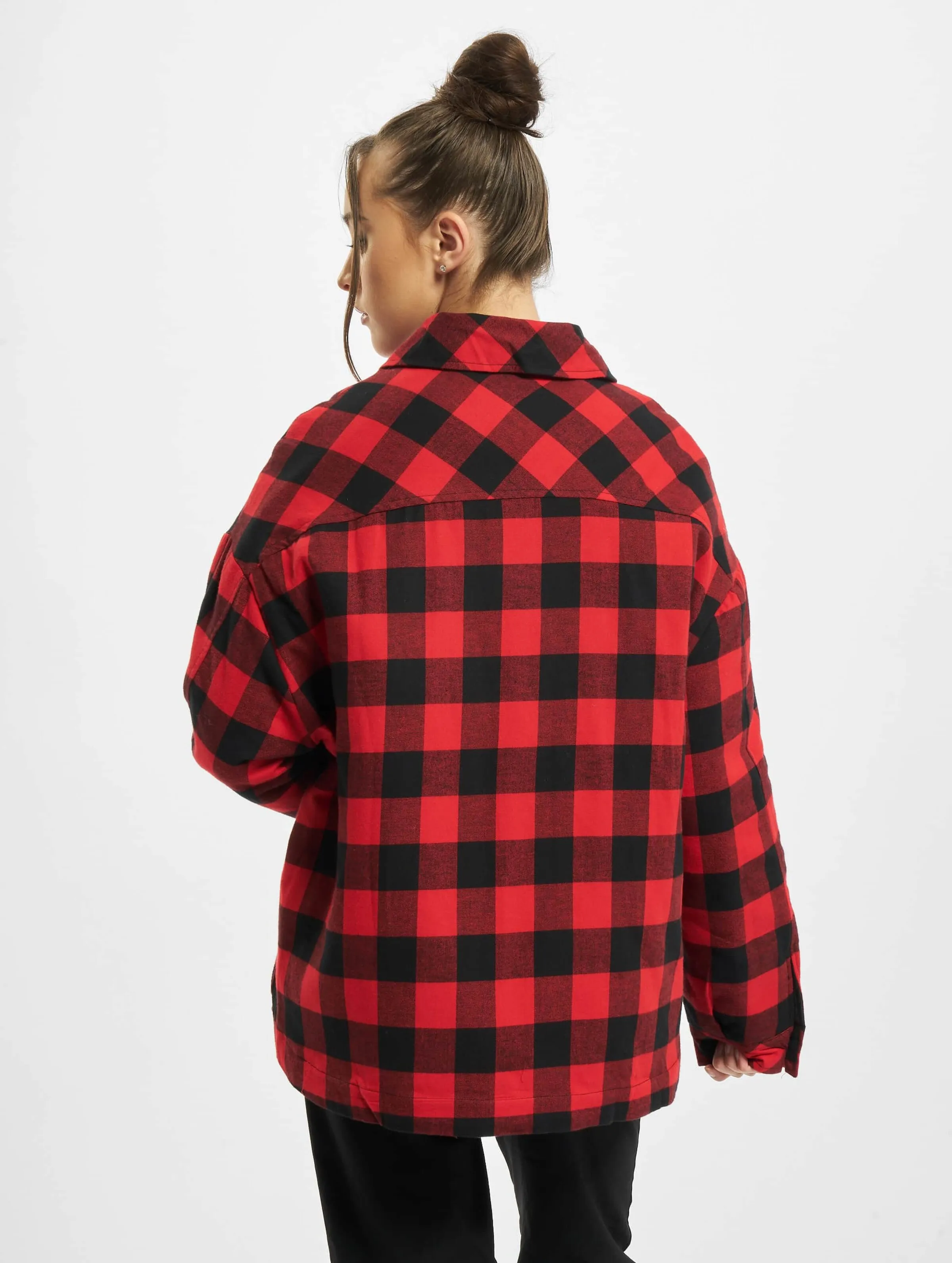 Ladies Flanell Padded Overshirt 