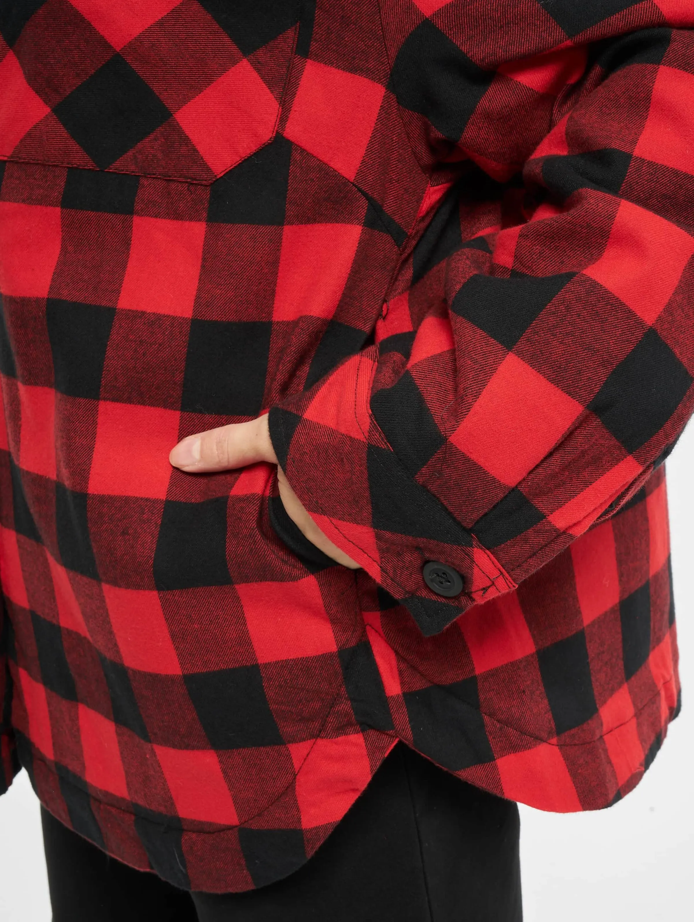 Ladies Flanell Padded Overshirt 